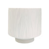 Marlow Abstract Ripple Planter White