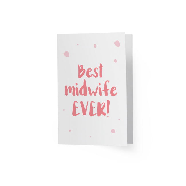 Greeting Card - Best Midwife Ever