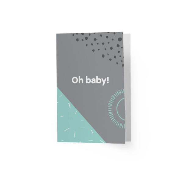 Greeting Card - Oh Baby