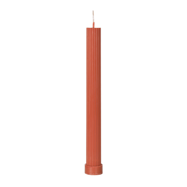 Pillar Candle Copper Brown