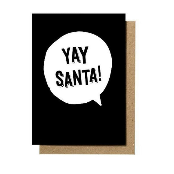 Yay Santa!' Greeting Card