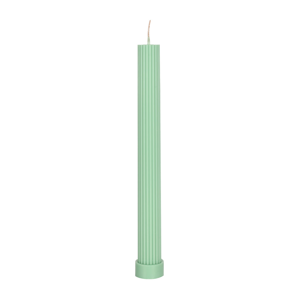 Pillar Candle Aqua Green