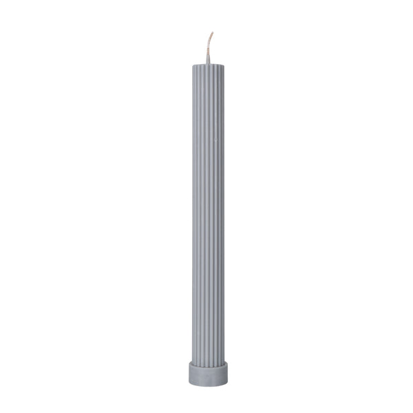 Pillar Candle Ash Grey