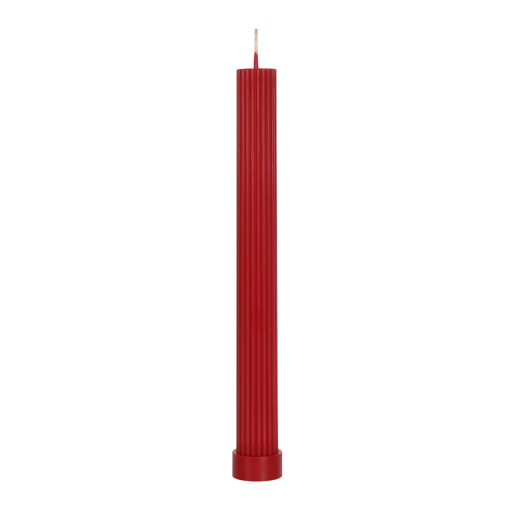Pillar Candle Crimson Red