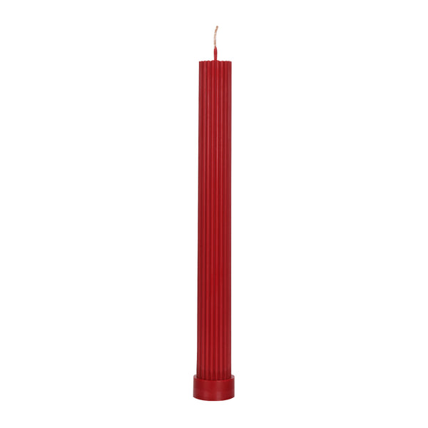 Pillar Candle Scarlet Red