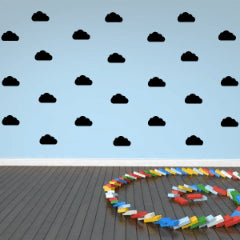 Black Clouds Wall Decals