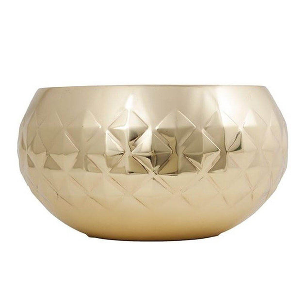 Diamond Brass Bowl