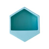 Hexagon Turquoise Large Wall Planter