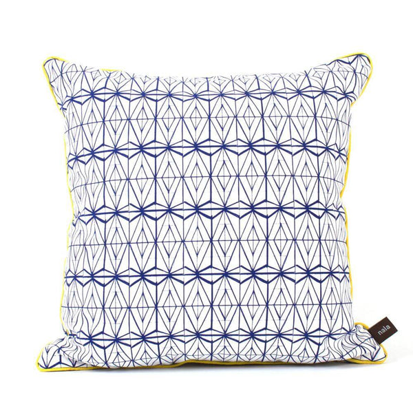 Love Lattice Blue Cushion Cover