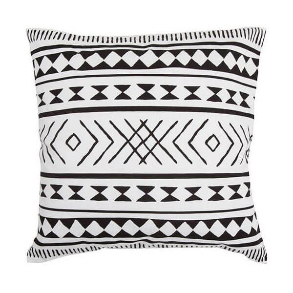 Maya Black & White Cushion