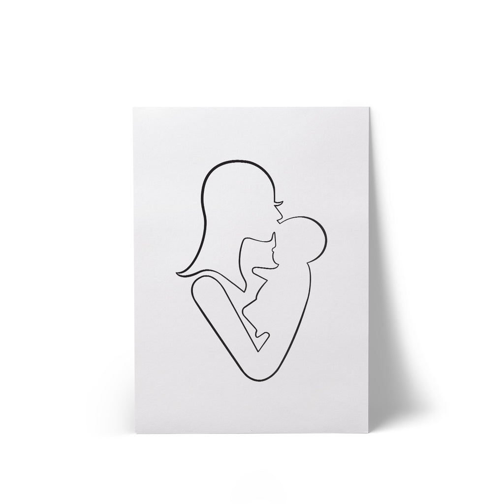 A4 Print Mother & Child