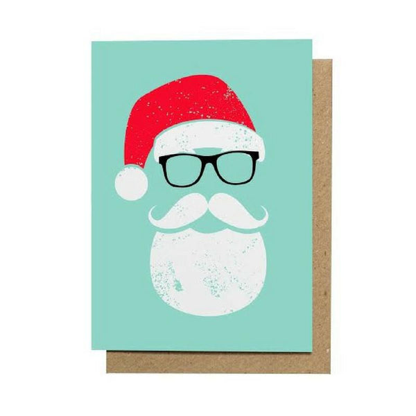 Santa Cool Greeting Card