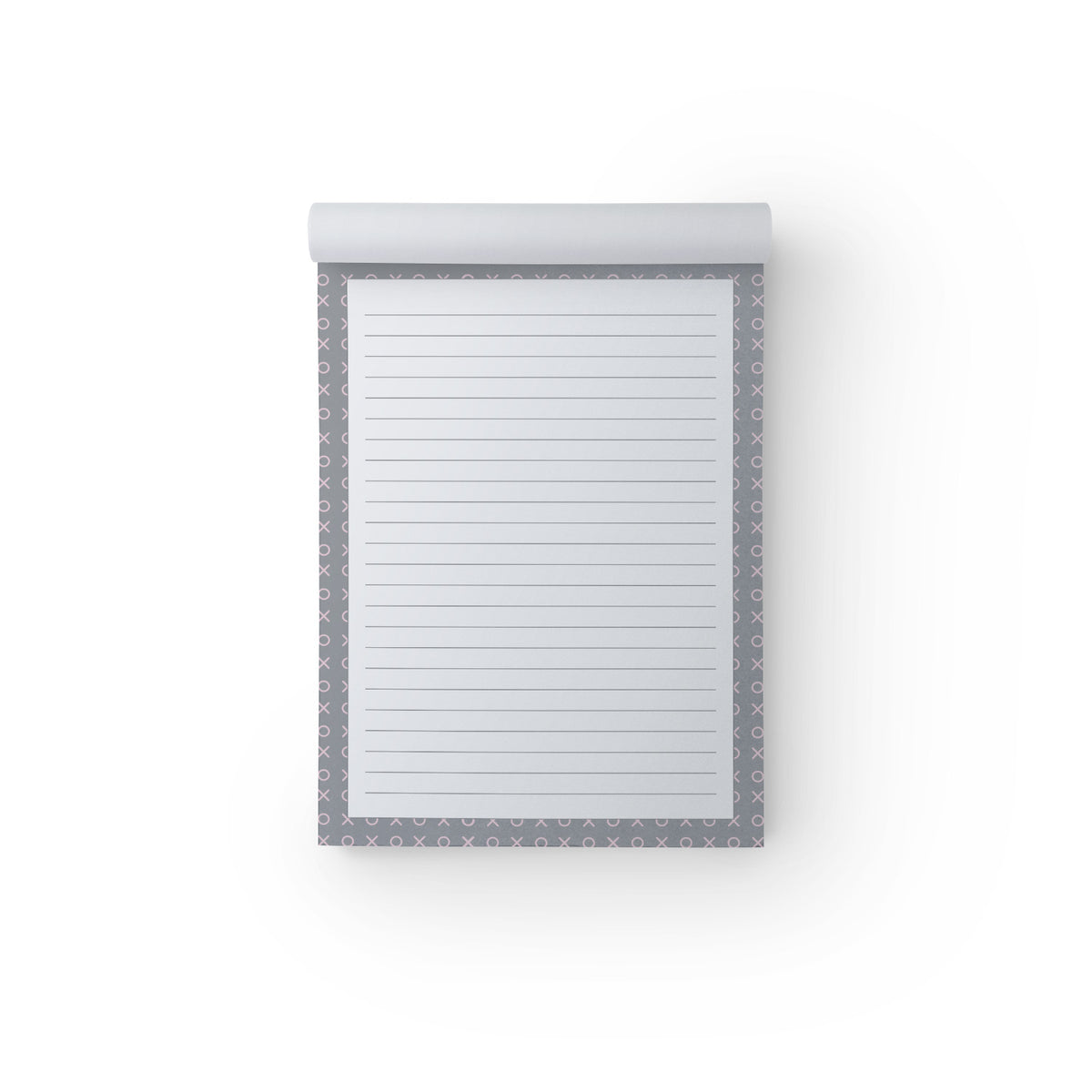 A5 Notepad X & O Grey For Keeps