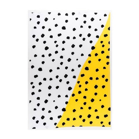 Yellow Pebble Tea Towel